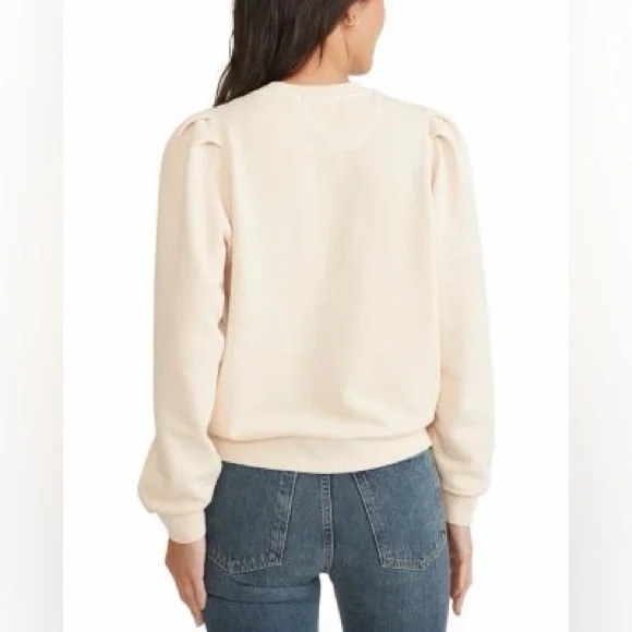 Marine Layer Enya Puff Sleeve Sweatshirt - Picture 10 of 10
